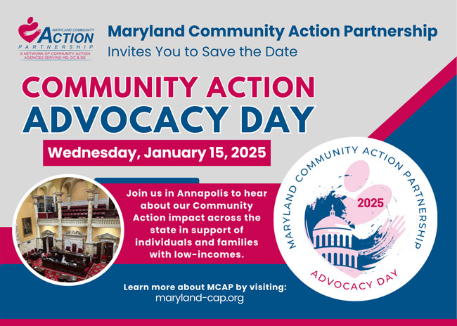 MCAP's Advocay Day Save-the-Date January 15, 2025